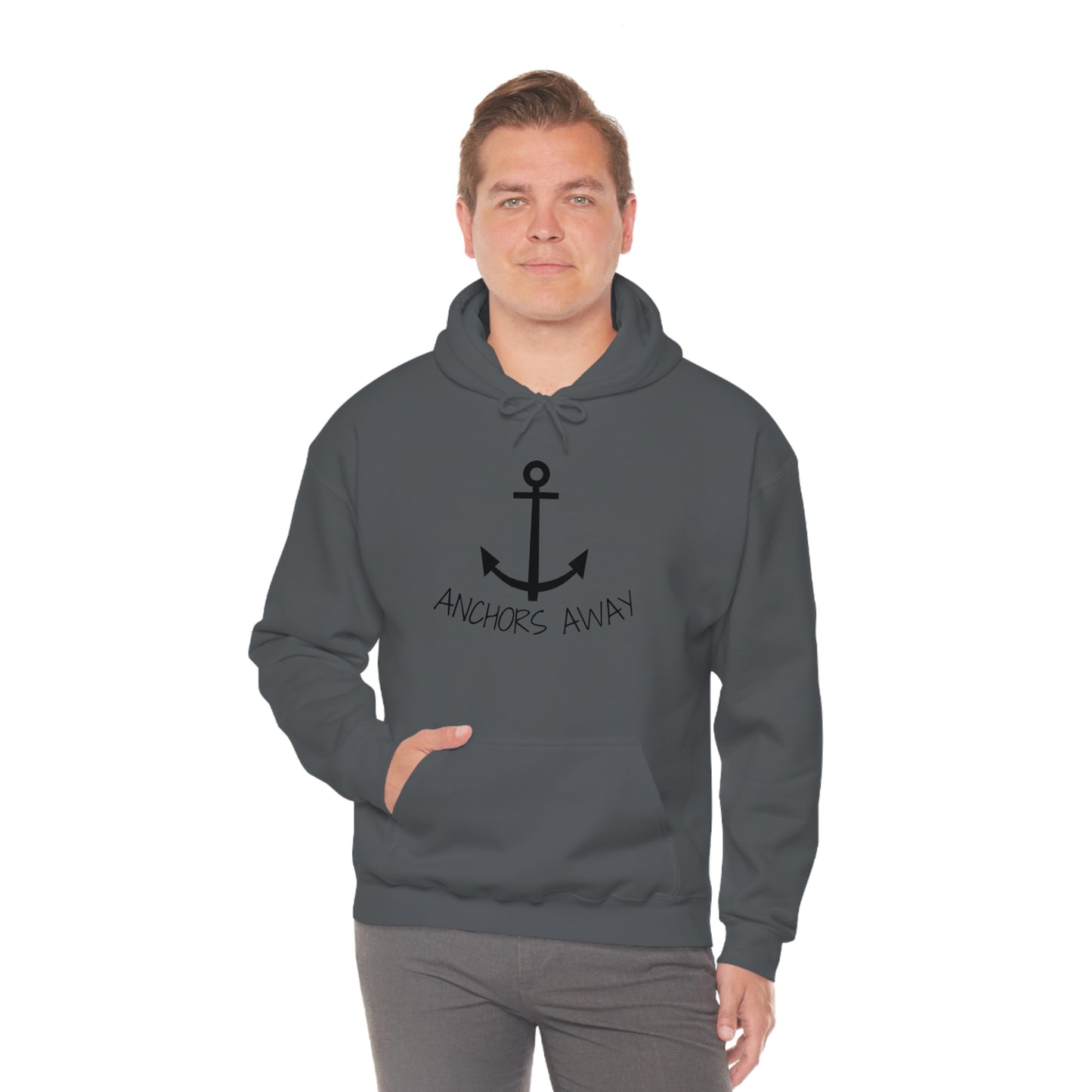 Anchors Away Unisex Heavy Blend™ Hooded Sweatshirt