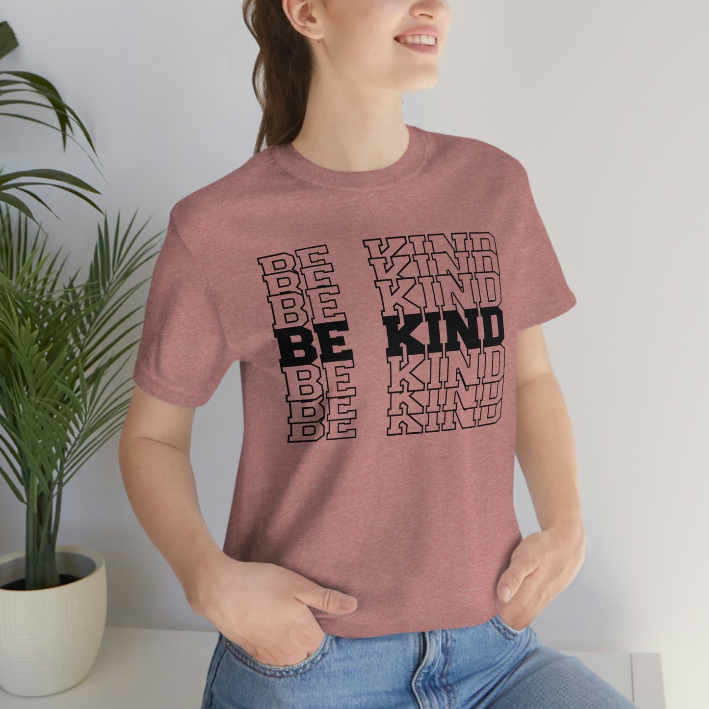 Be Kind Repeat Unisex Jersey Short Sleeve Tee