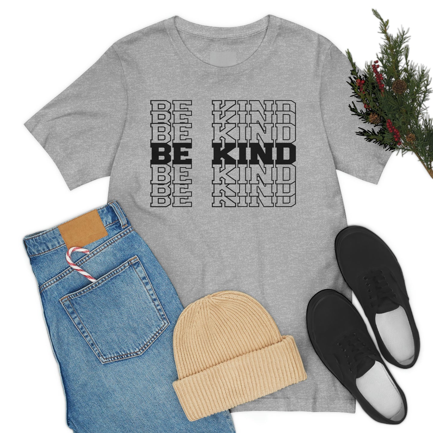 Be Kind Repeat Unisex Jersey Short Sleeve Tee