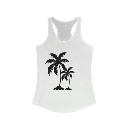 Palm Trees Women's Ideal Racerback Tank