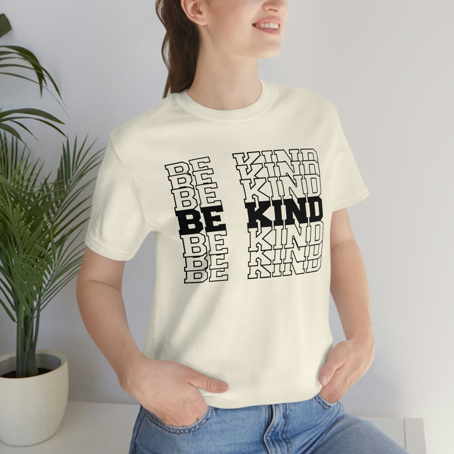 Be Kind Repeat Unisex Jersey Short Sleeve Tee