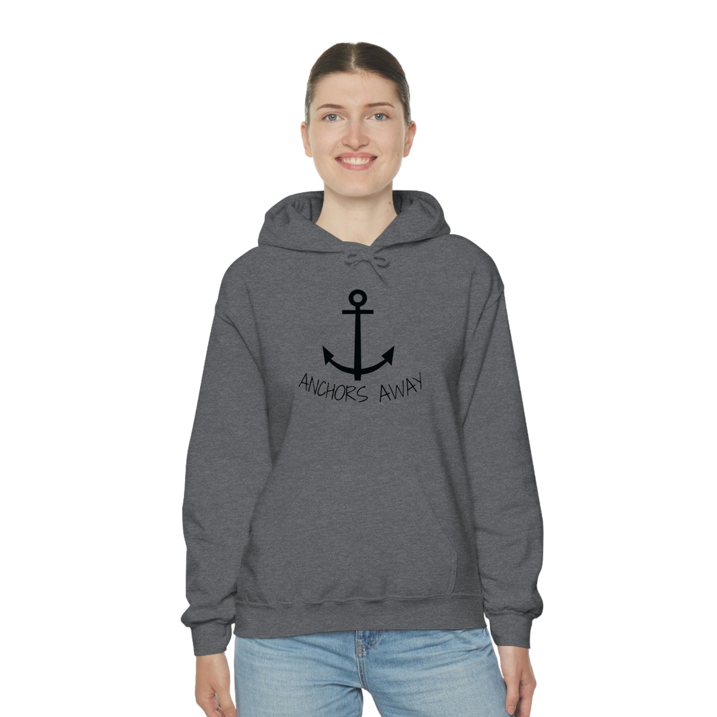 Anchors Away Unisex Heavy Blend™ Hooded Sweatshirt